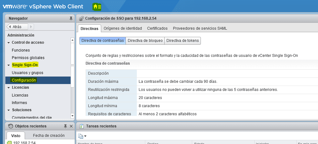 Integración directorio activo vCenter 1