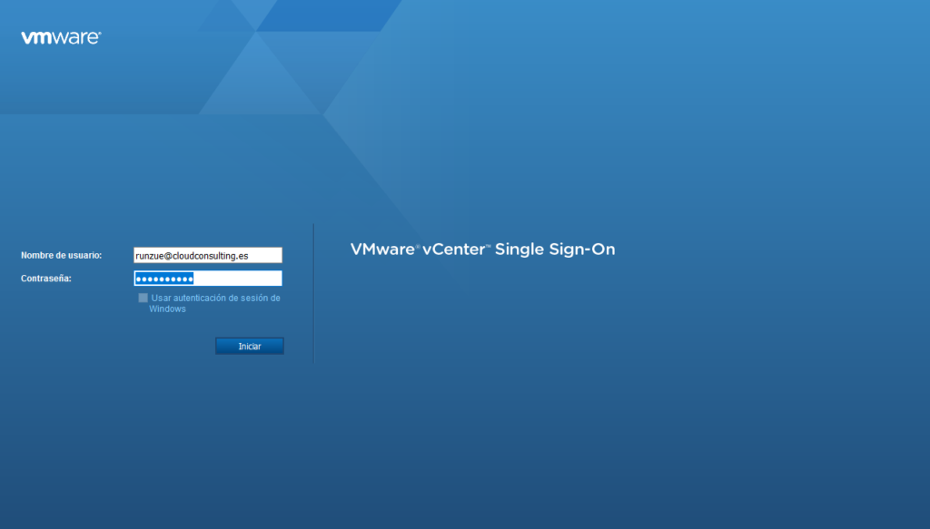 Integración directorio activo vCenter 9