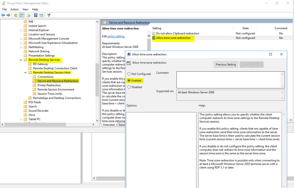 Politica-Citrix-Local-Time-90