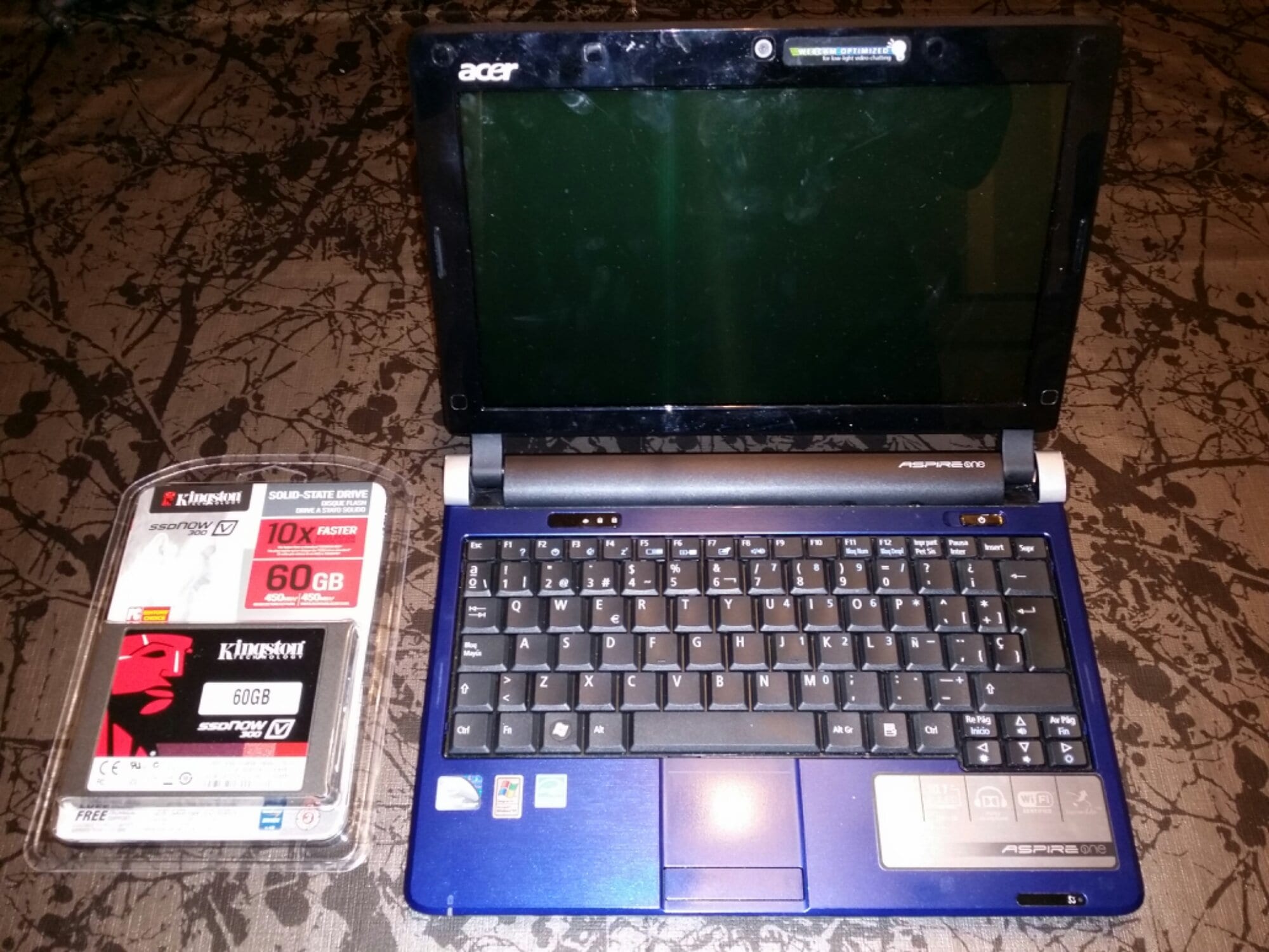 Acer Aspire One + SSD