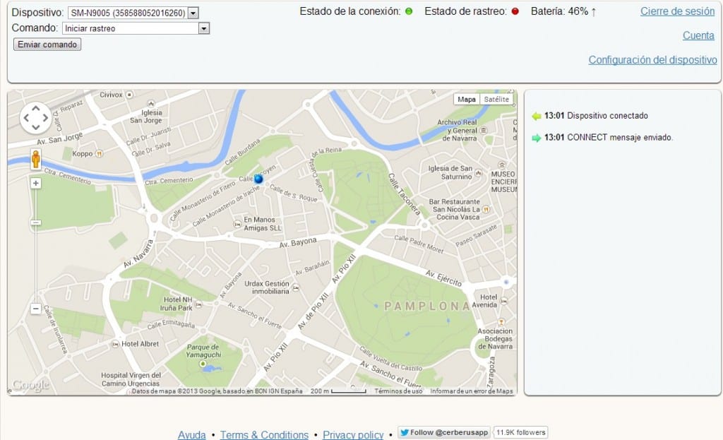 Cerberus-Rastreo Cerberus-Rastreo