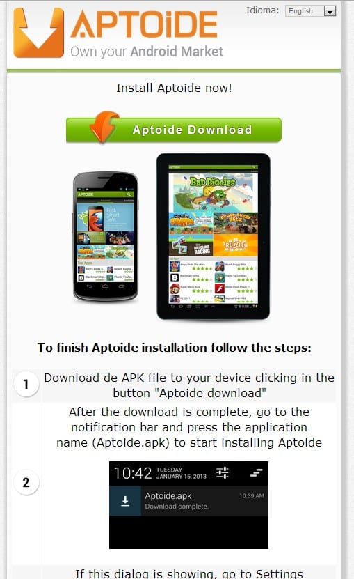 Aptoide APK