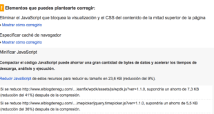 maquinas-virtuales-wordpress-PageSpeed-Insights-minificar-css