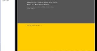 Lanzar fichero install.sh en servidor VMware ESXi 1