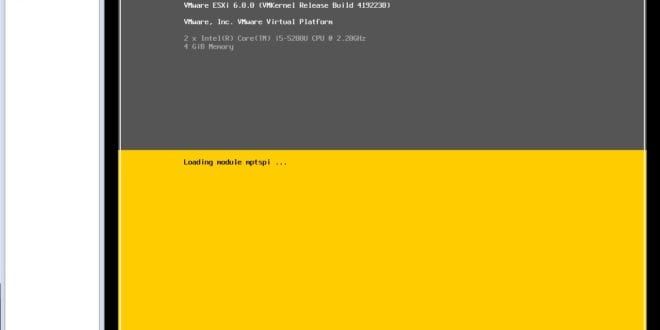 Lanzar fichero install.sh en servidor VMware ESXi 1