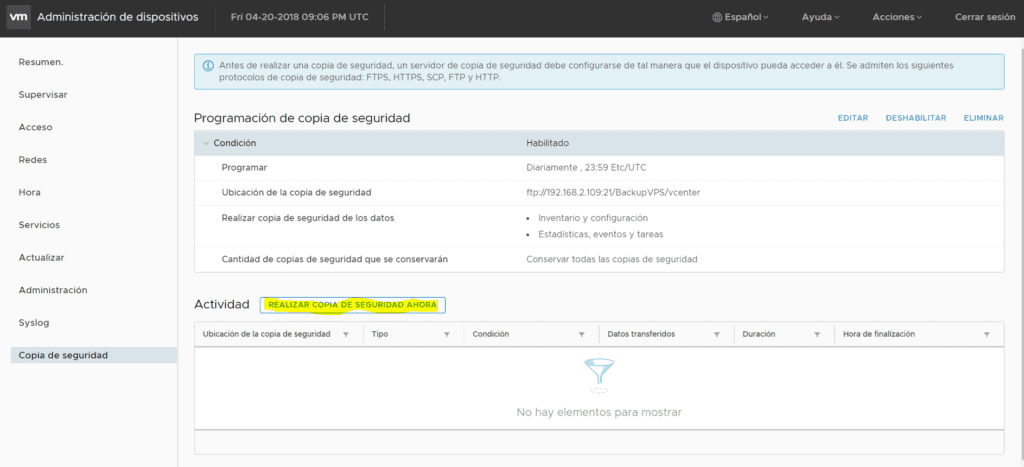 backup-configuracion-vmware-vcenter-5