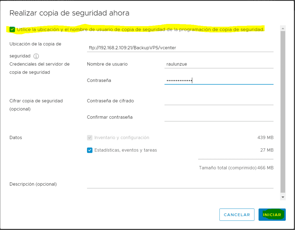 backup-configuracion-vmware-vcenter-6