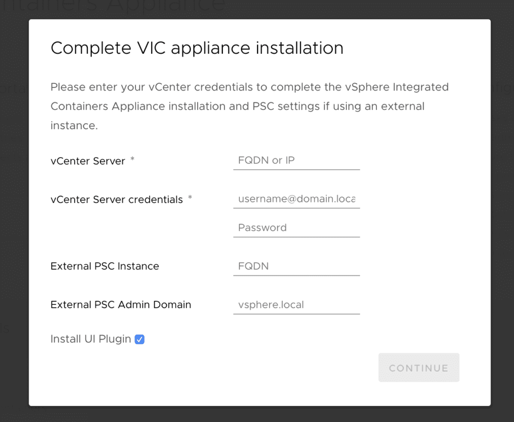 instalar-configurar-VMware-vSphere-Integrated-Containers-4