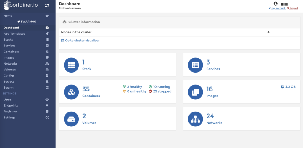 docker-swarm-agregar-cluster-externo-a-portainer-de-synology-6