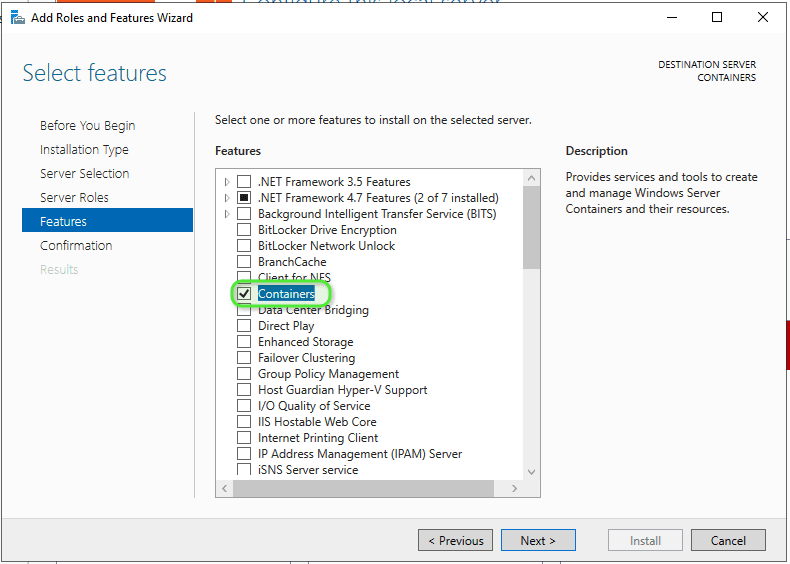 Instalar containers en Windows Server 2019 Blog Virtualizacion